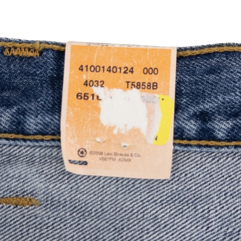 VTG NWT Deadstock Levis Mens‎ 38x30 501 Original Fit Jeans Blue Button Fly Y2K